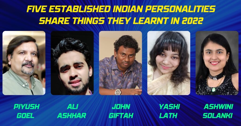 Five Established Indian Personalities Share Things They Learnt In 2022