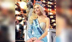 "Miss World Karolina Bielawska Embarks on Kashmir Tour Ahead of Miss World 2023 Pageant"