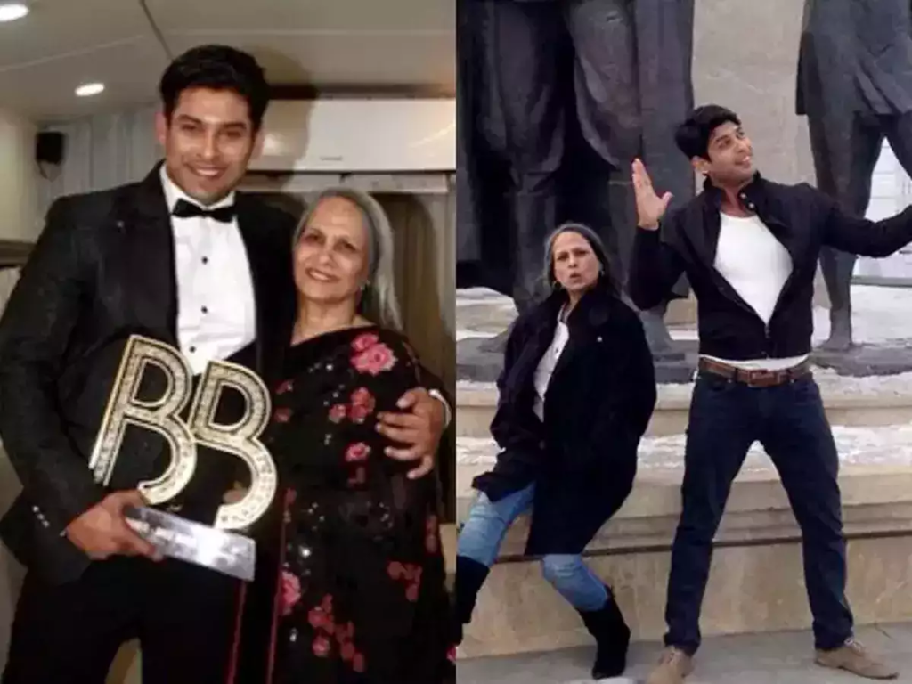 "Sidharth Shukla's Heartwarming Tribute: How His Mother's Tough Love Led Him to Stardom"