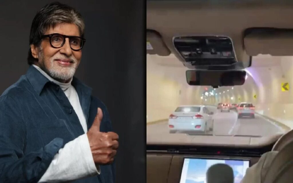 Amitabh Bachchan Praises Mumbai's Coastal Road Tunnel as a Marvel of Modern Infrastructure