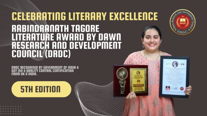 Celebrating Excellence: Winners of the 5th Rabindranath Tagore Literature Award Announced.