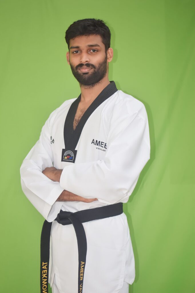 Ameer Vayalar Unveils Major Updates to Electronic Scoring System for Taekwondo Competitions.