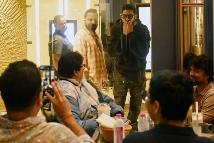 Amitabh Bachchan and Abhishek Bachchan Enjoy ‘Kalki 2898 AD’ Together, Share Their Reactions