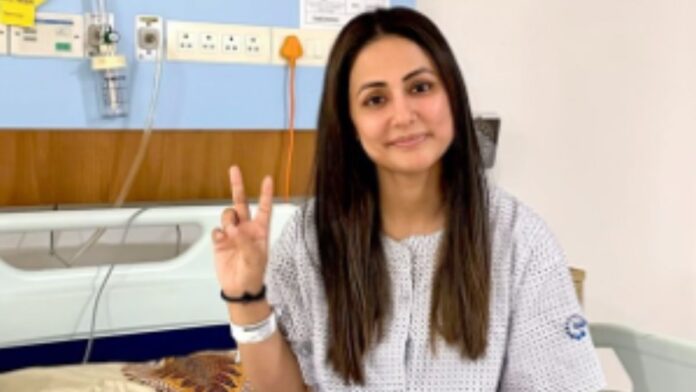 Hina Khan Undergoes Breast Cancer Surgery, Shares Heartfelt Note from Hospital Staff