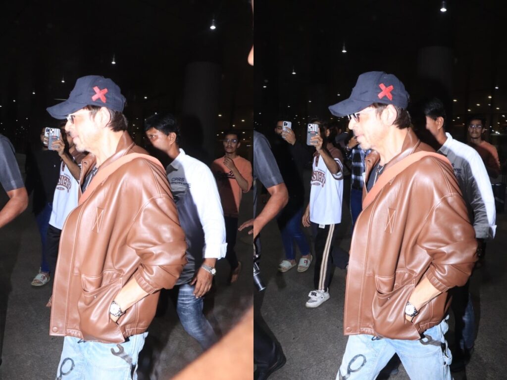 Shah Rukh Khan Returns to Mumbai in Stylish Leather Jacket; Fans Adore the ‘OG Don’