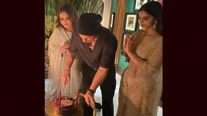 Shah Rukh Khan Celebrates Birthday Surrounded by Family, Shares Throwback Memories