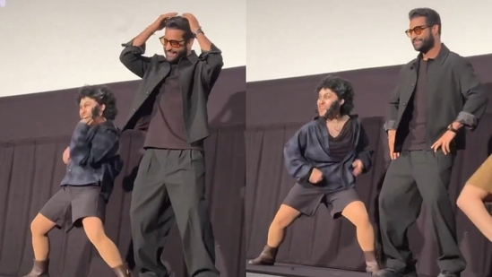 Jr NTR Dances with Lookalike Fan at Devara: Part 1 Premiere in Japan, Calls the Country His "Second Home"