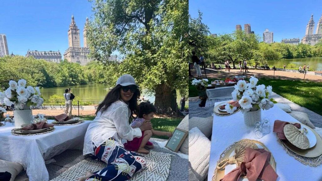 Priyanka Chopra Enjoys Heartfelt Mother’s Day Picnic with Malti Marie in Central Park, Nick Jonas Shares Candid Moments