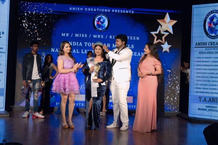 Anjali SR Jain Shines Bright as Grand Finalist at India Top Star Models Pageant, Emerges as Rising Face in South Indian Cinema