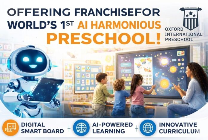 Oxford International Preschool Launches AI-Powered Classrooms with Digital Smart Boards in UK & Delhi