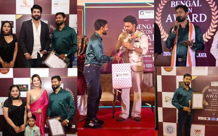 Renowned Astrologer Shriman Mintu Receives Bengal Icon Award 2026 at The Park Kolkata