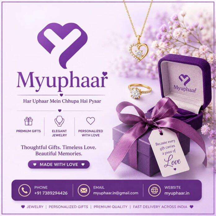 Myuphaar – India's Trusted Online Store for Premium Gifts, Personalized Items & Elegant Jewelry