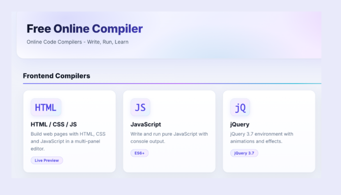 Free Online Compiler: A Browser-Based Coding Platform for Developers to Run and Test Code Instantly