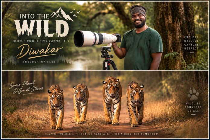 Photographer Diwakar: From Formals to Camouflage, Following His Heart into the Wild.